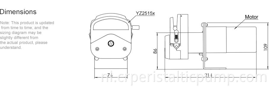 OEM Transfer Peristaltic Pump